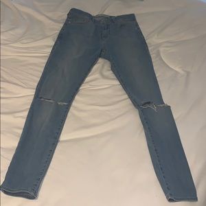 top shop petite leigh skinny jeans